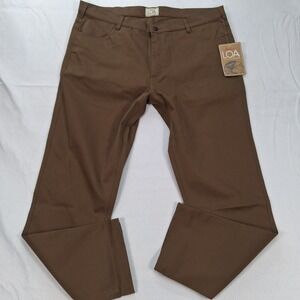 RailRiders Pants Mens 40 Adirondack Dark Khaki Stretch Hiking Outdoor NEW